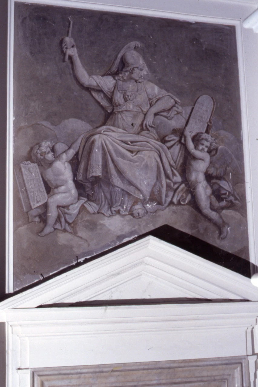 Figura allegorica femminile - Chiesa della Trinità dei Pellegrini, Napoli